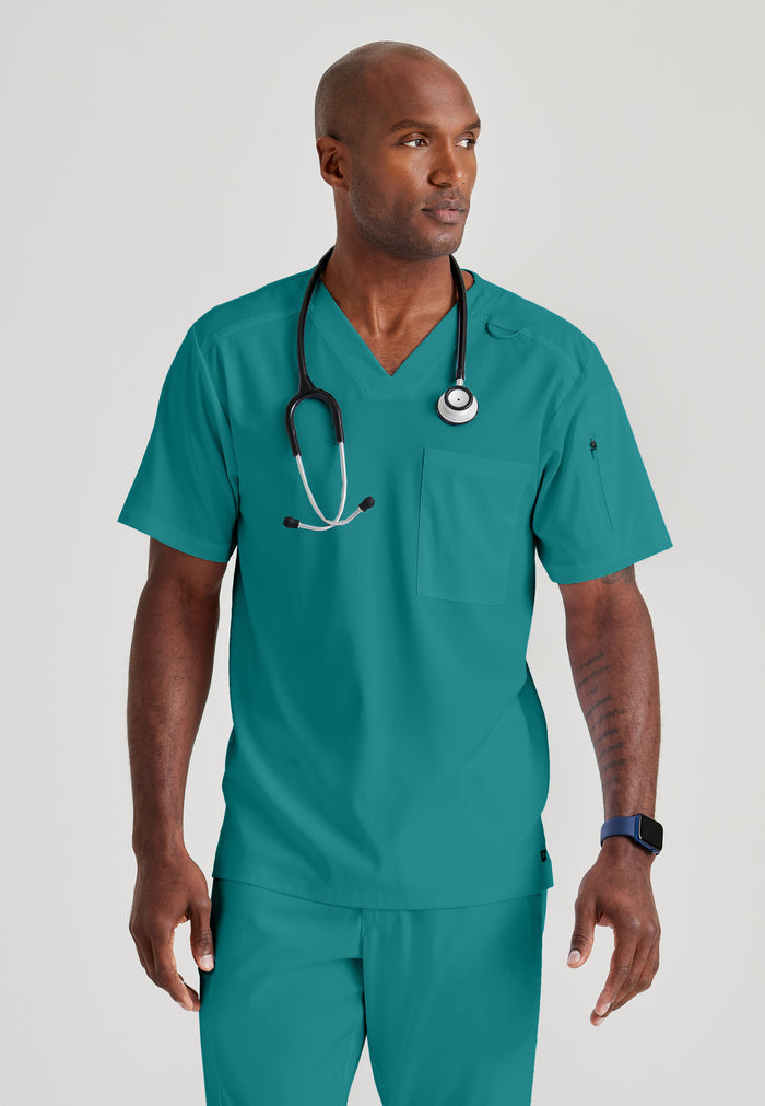 Murphy Top - Teal - Grey's Anatomy Scrubs