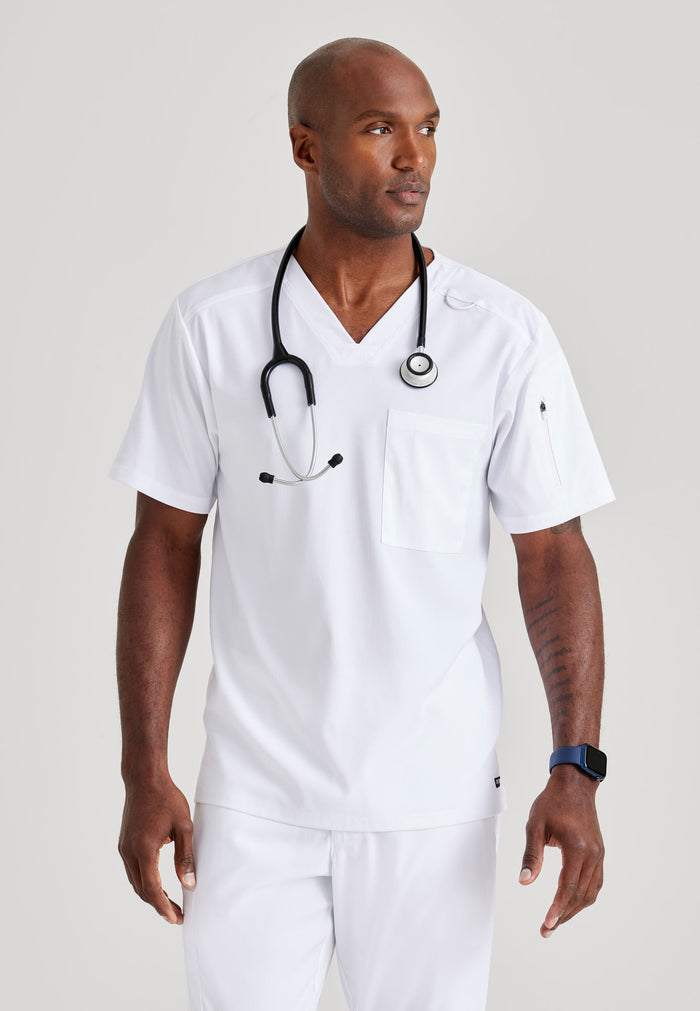 Murphy Top - White - Grey's Anatomy Scrubs