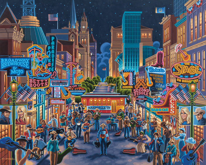 Nashville | 210 Piece Personal Puzzle