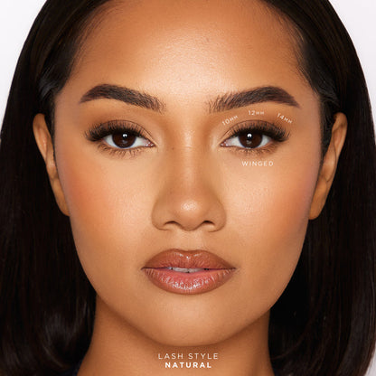 Natural Pre-Glued Individuals - Single Length