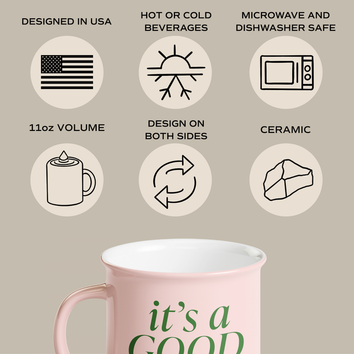 *NEW* It's A Good Day 11 oz Campfire Coffee Mug