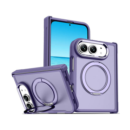 NexTECH® | Full-Cover Drop-Resistant MagSafe Case with 360° Rotating Stand for iPhone Duo