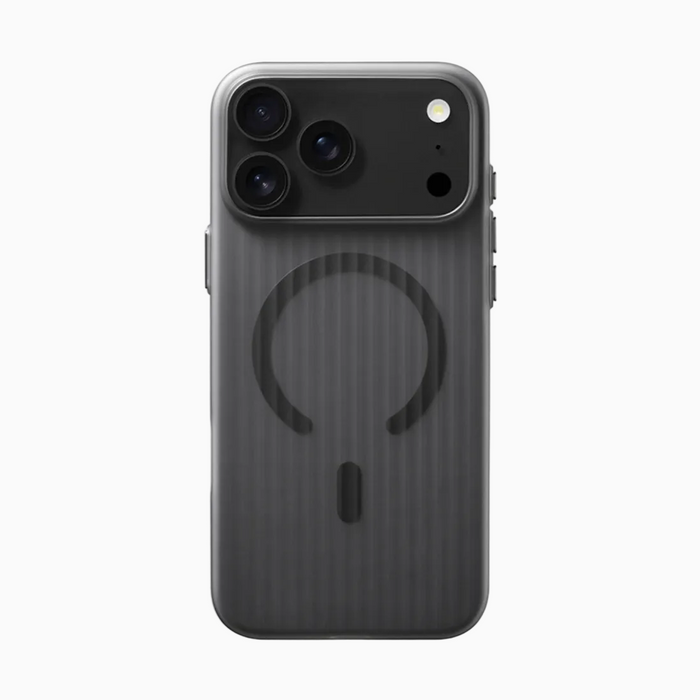 NexTECH® | Minimalist Striped MagSafe Matte Case for iPhone