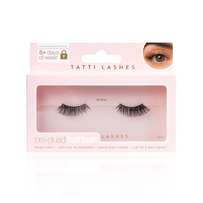 Nina Pre-Glued Half Lashes