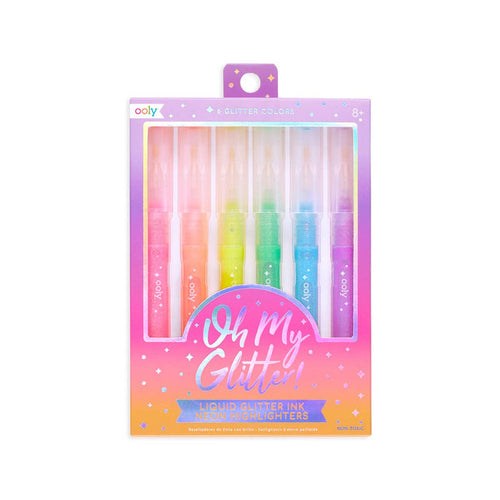 Oh My Glitter! Liquid Neon Glitter Highlighters