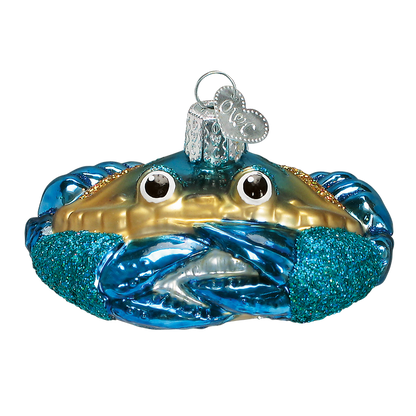 Old World Christmas - Blue Crab Ornament