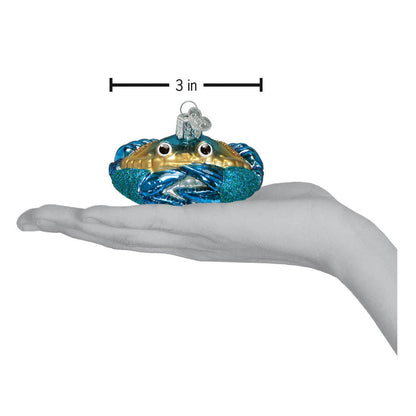 Old World Christmas - Blue Crab Ornament