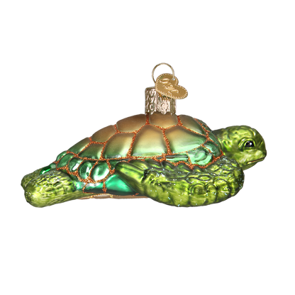 Old World Christmas - Green Sea Turtle Ornament.