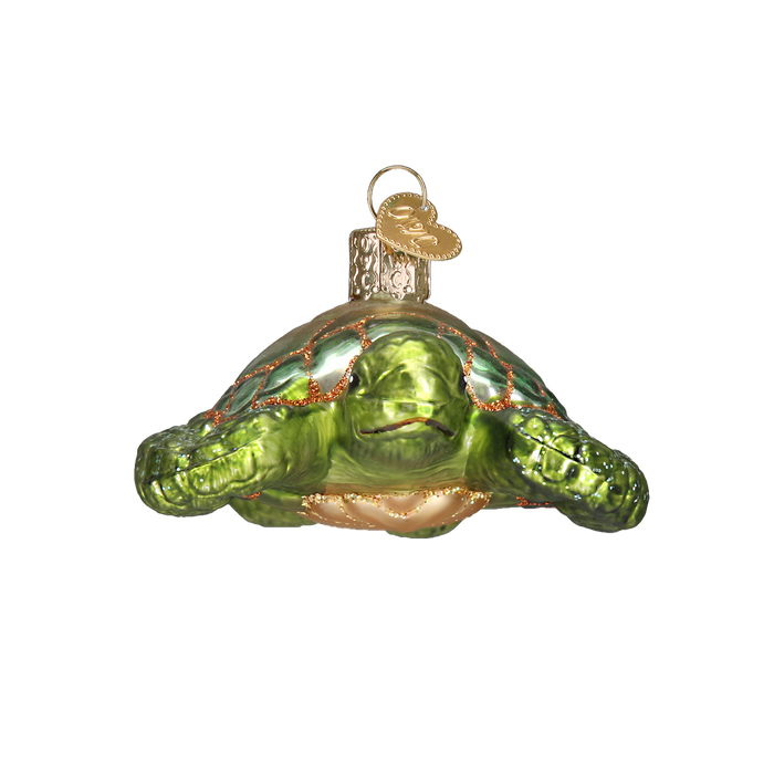 Old World Christmas - Green Sea Turtle Ornament.