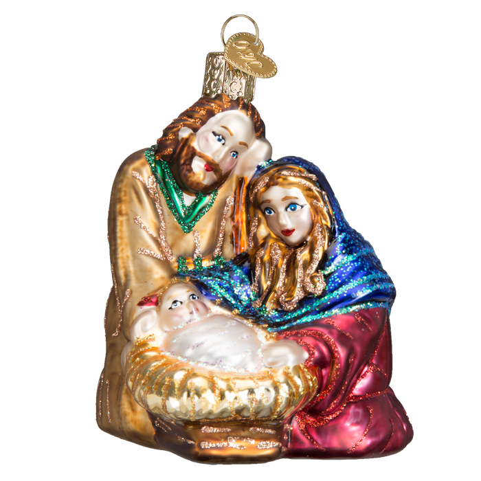 Old World Christmas - Holy Family Ornament