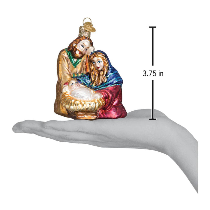 Old World Christmas - Holy Family Ornament