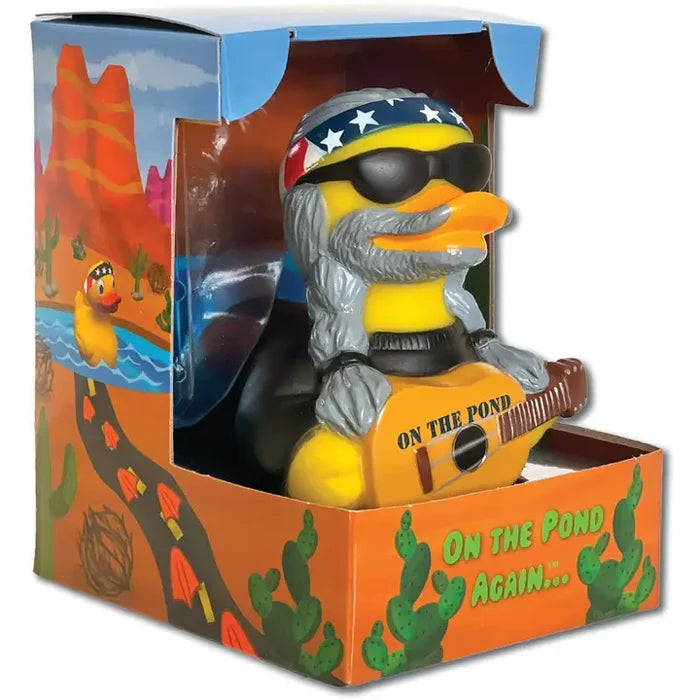 On the Pond Again Rubber Duck Bath Toy