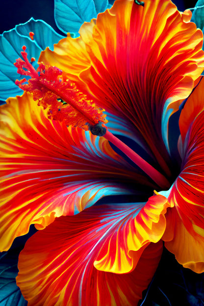 Orange Hibiscus