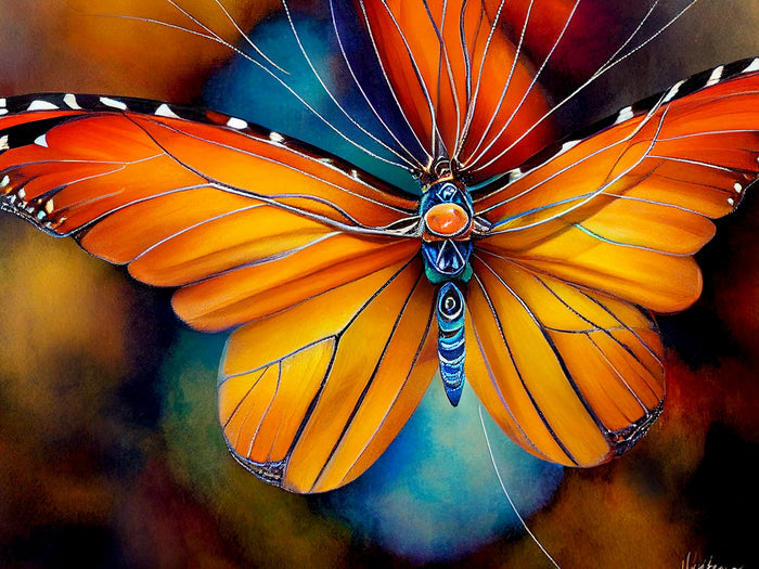 Orange Monarch