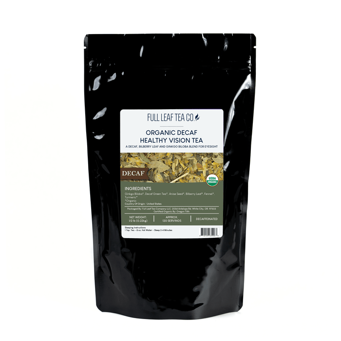 Organic Decaf Healthy Vision Tea - Loose Leaf Tea - Full Leaf Tea Company