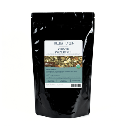 Organic Decaf Live Fit Tea - Loose Leaf Tea - Full Leaf Tea Company