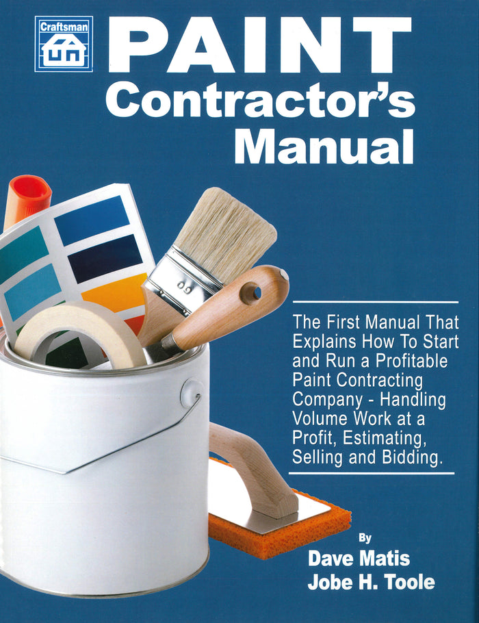 Paint Contractor's Manual