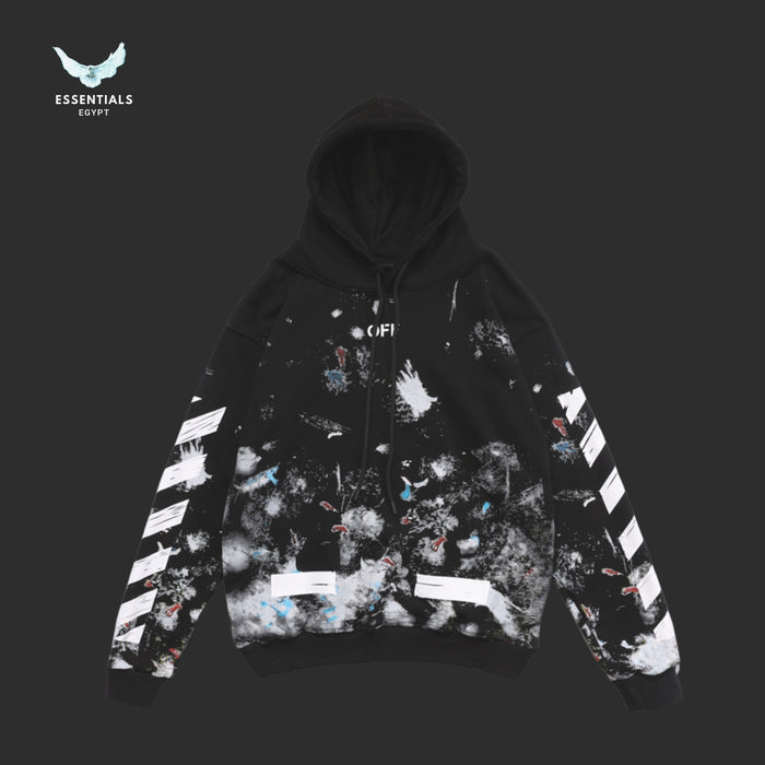 Off-White Paint Splatter Seeing Things Hoodie