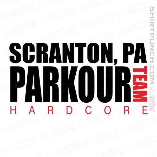 Shirts Magnets / 3"x3" / White Parkour Team