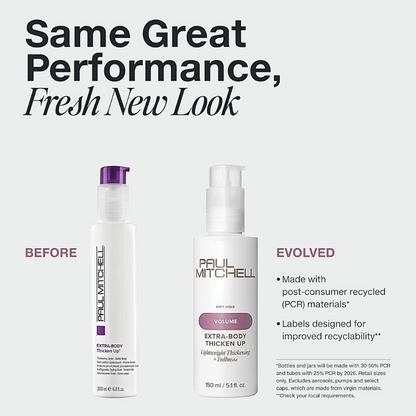 Paul Mitchell Extra-Body Thicken Up Styling Liquid, Lightweight Formula, Adds Fullness, For Fine Hair, 5.1  oz