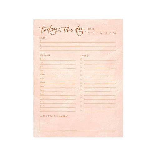Peach Today Notepad