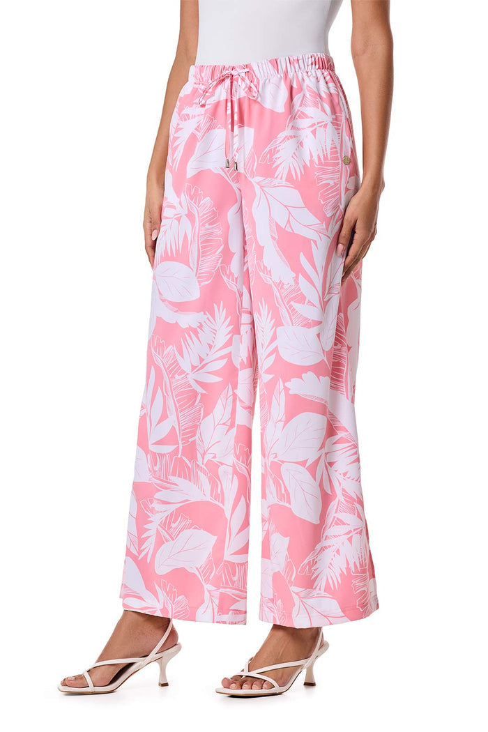 Color_Flamingo Pink Palm Paradise