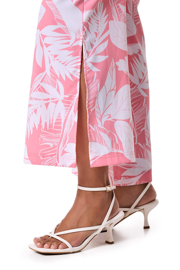 Color_Flamingo Pink Palm Paradise