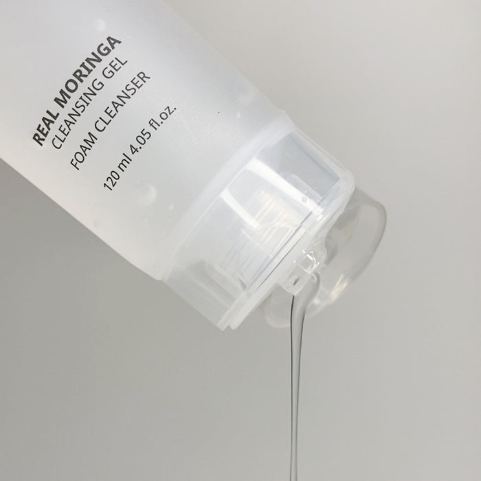 [ Pickyners ]  Real Moringa Cleansing Gel Foam