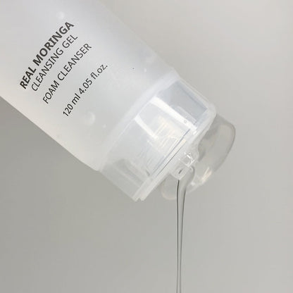 [ Pickyners ]  Real Moringa Cleansing Gel Foam