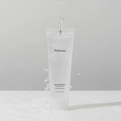 [ Pickyners ]  Real Moringa Cleansing Gel Foam