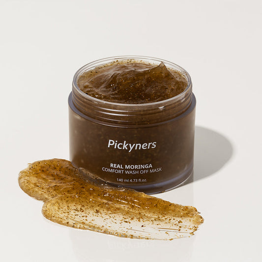 [ Pickyners ]  Real Moringa Comfort Wash-Off Mask