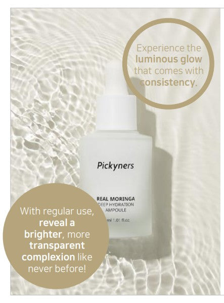 [ Pickyners ]  REAL MORINGA DEEP HYDRATION AMPOULE