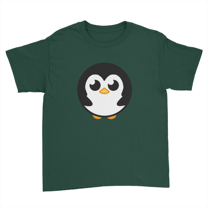 Pingu - Kids Youth T-Shirt Forest Green