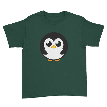 Pingu - Kids Youth T-Shirt Forest Green