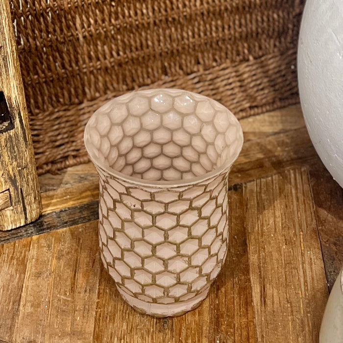 Pink Textured Vase