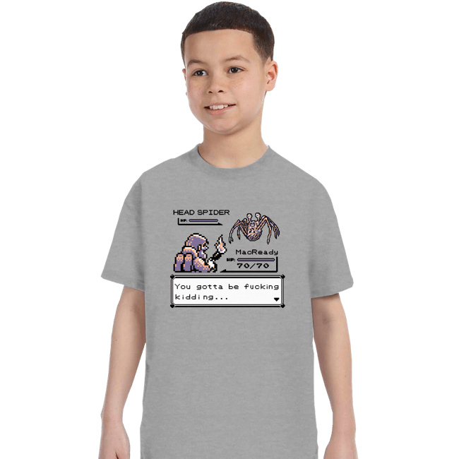 Secret_Shirts T-Shirts, Youth / XS / Sports Grey Pocket Thing