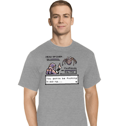 Secret_Shirts T-Shirts, Tall / Large / Sports Grey Pocket Thing