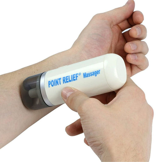 Point-Relief ® Battery Powered Mini Massager Vibrate Soothing Massage