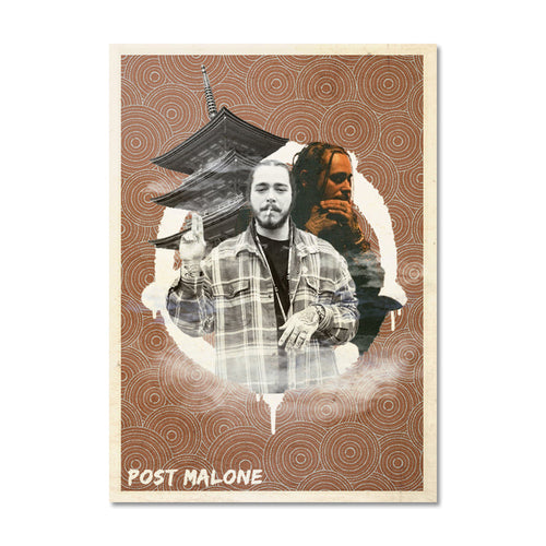 Post Malone Spirals Trading Card