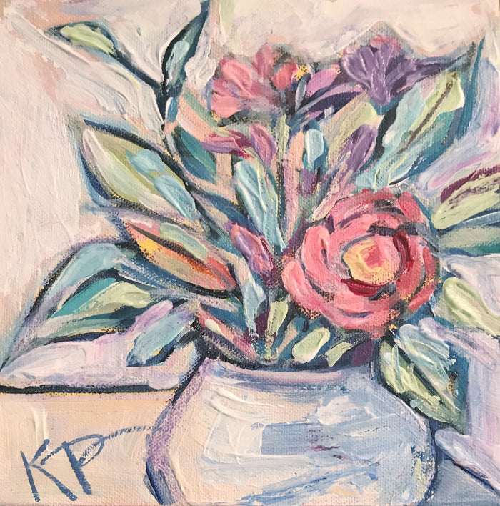 Precious painting Kelly Pelfrey - Christenberry Collection