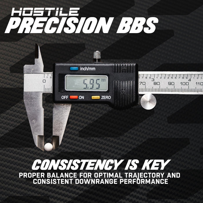 Precision .30g BB's - 2700ct - White