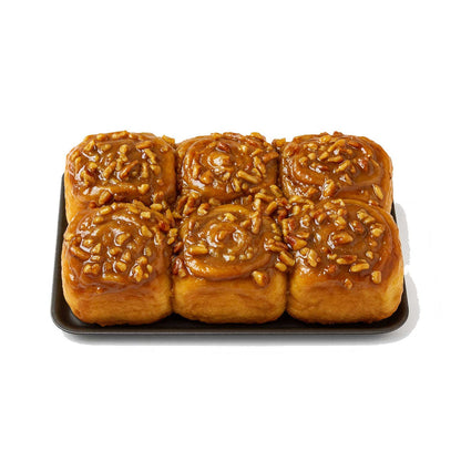 Precooked Cinnamon Rolls | Caramel and Pecan | 24 Rolls | Stacy Lynn's Baking Company | Shipping Included