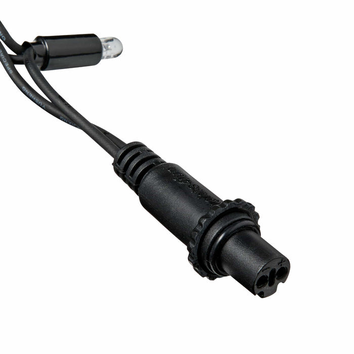 Pro Connect 15m 150 Blue & White Connectable String Lights Black Cable