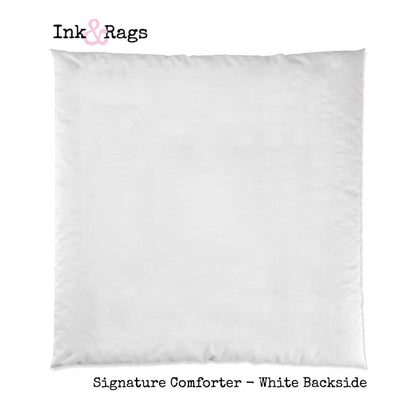 Purple Octopus Tentacle CREAM Bedding Collection