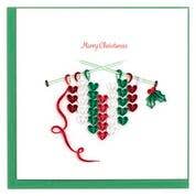Quilling Card - Knit Heart