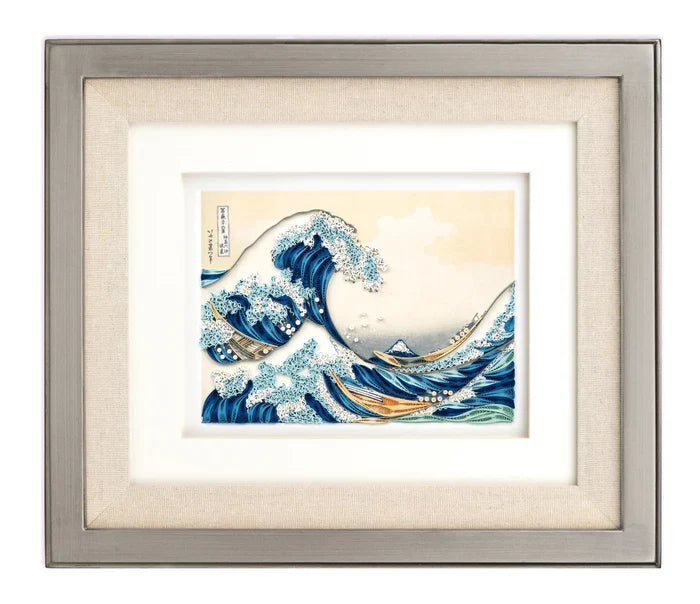 Quilling Card - Silver Rect Artist Series Frame