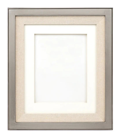 Quilling Card - Silver Rect Artist Series Frame