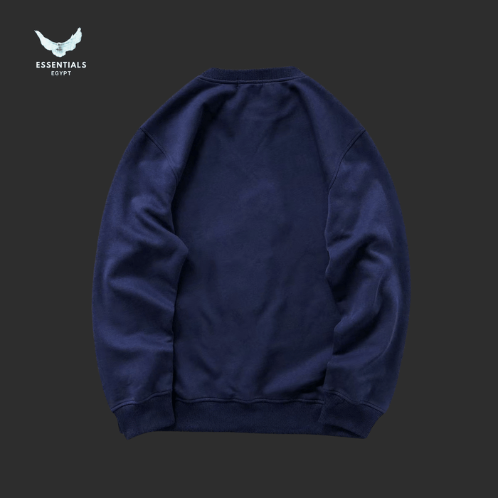 Ralph Lauren Big Pony Sweatshirt – White & Navy - ESSENTIALS EGYPT