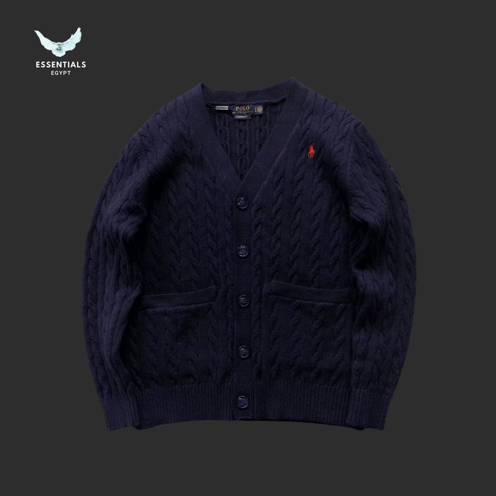 Ralph Lauren Cable Knit Cardigan – Signature Style - ESSENTIALS EGYPT