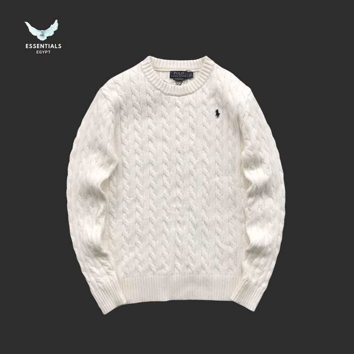 Ralph Lauren Cable - Knit Sweater – Crewneck - ESSENTIALS EGYPT